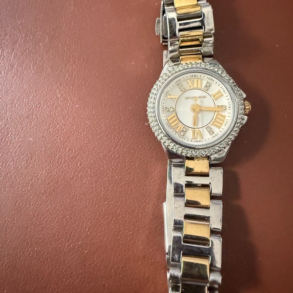 Michael Kors Two-Tone Silver and Gold Women's Watch